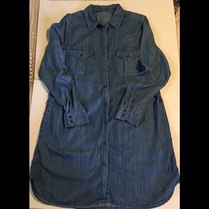 Ladies blue denim dress, Medium $30.